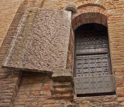 Heavy shutters in Torcello Basilica - Venice