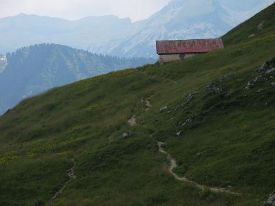 Kleinwalsertal - Wanderung Fiderepasshütte