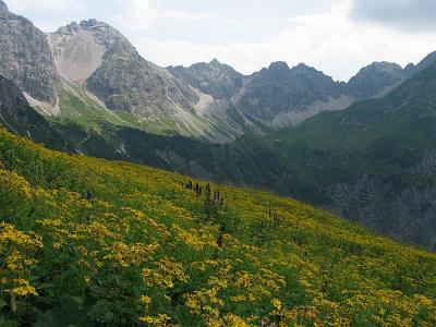 Kleinwalsertal - Wanderung Fiderepasshütte