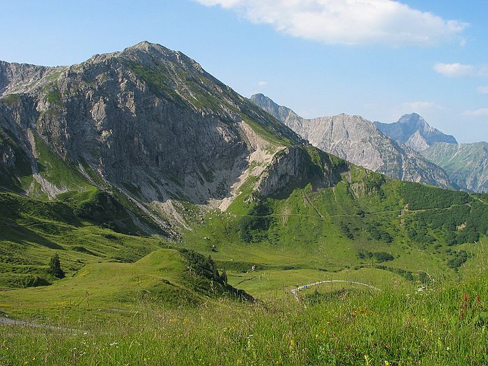 Kleinwalsertal - Wanderung Fiderepasshtte