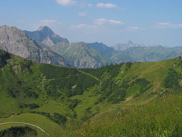 Kleinwalsertal - Wanderung Fiderepasshtte