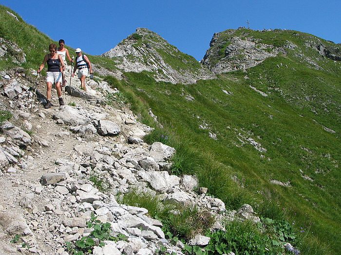 Kleinwalsertal - Wanderung Fiderepasshtte