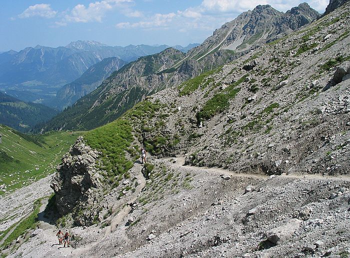 Kleinwalsertal - Wanderung Fiderepasshtte