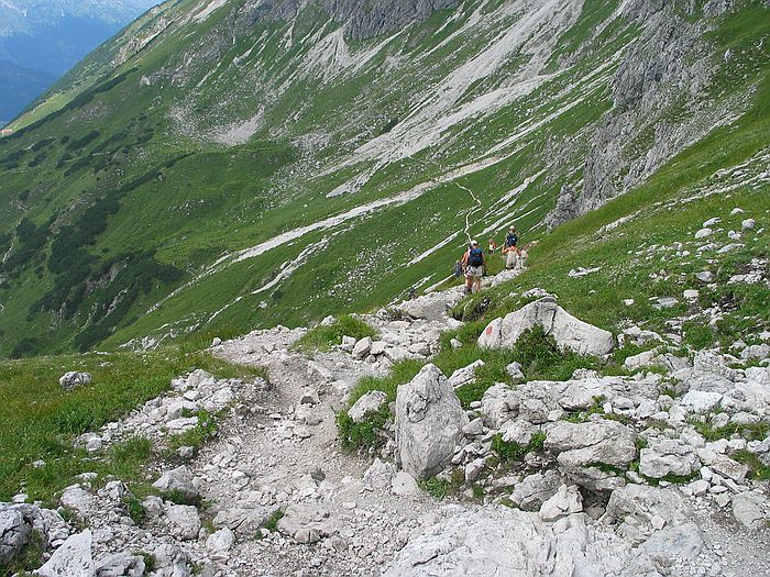 Kleinwalsertal - Wanderung Fiderepasshtte