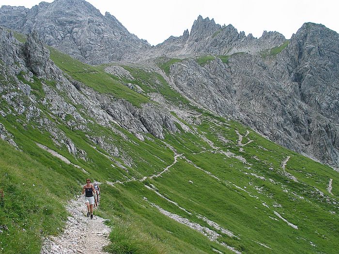 Kleinwalsertal - Wanderung Fiderepasshtte