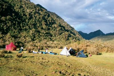 Camp place at Ututo (near Pampaconas)