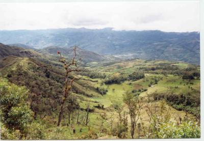 Landscape near La Congona