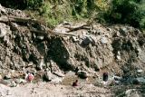 Washed away Inca road