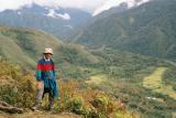 Johns first glimpse of Espiritu Pampa valley