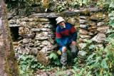 John entering Mancos palace