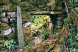 Detail of sunken entrance