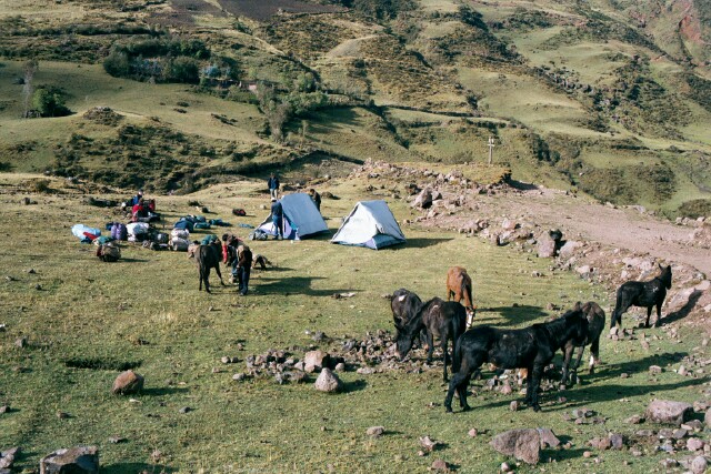 Camp just before Qollpaqasa pass