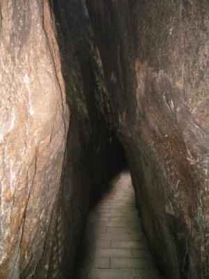 Another View of the Path through the Rock.JPG