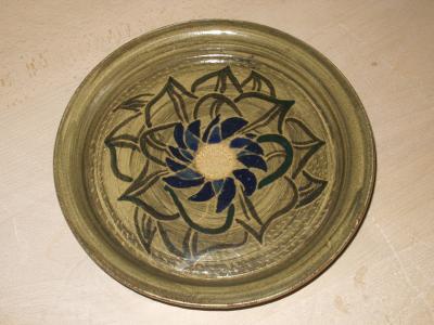 Tudor rose plate