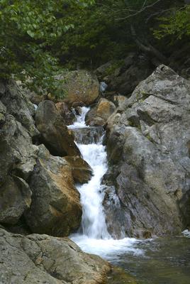 White Mtns NH Waterfall