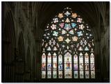 Stained glass window, Exeter Cathedral