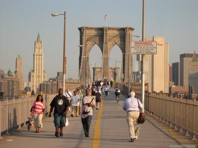 Brooklyn Bridge walkway, pt 2