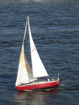 Sailing on The Hudson River