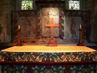 Altar table, Lower Slaughter