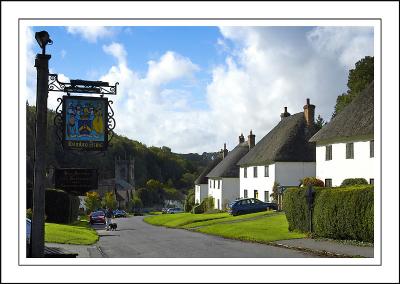 Pub sign, Milton Abbas (2861)