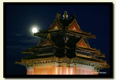 Moon and Temple