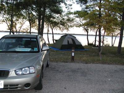 9-15-2003 Sandy Shores campsite.JPG