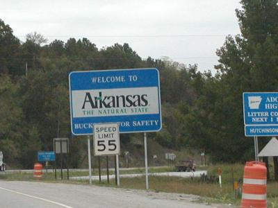 9-25-2003 Arkansas Welcome Sign.JPG