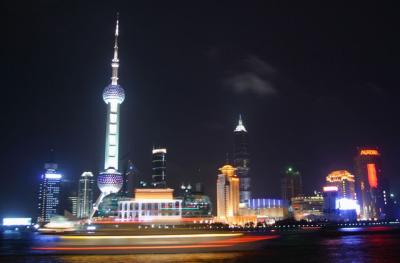 The city that never sleeps -- river cruise and Pudong skyline