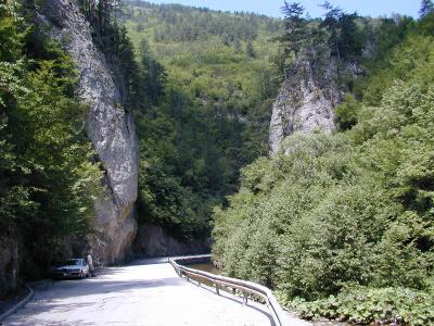 The road to Trigrad (Satan's Throat Cave)