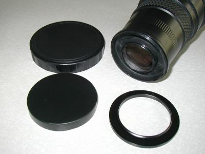 DCR-2020Pro with 52 mm adapter ring