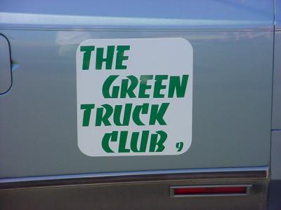barber Bill joins the green truck club # 9