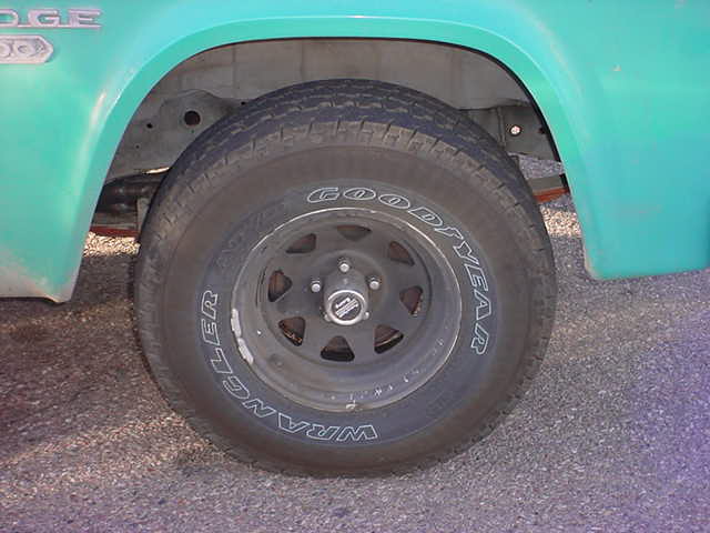 Dodge 100 wheel