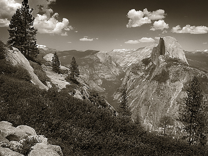 Half Dome from Glacier Point