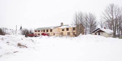 Moosonee Lodge from behind