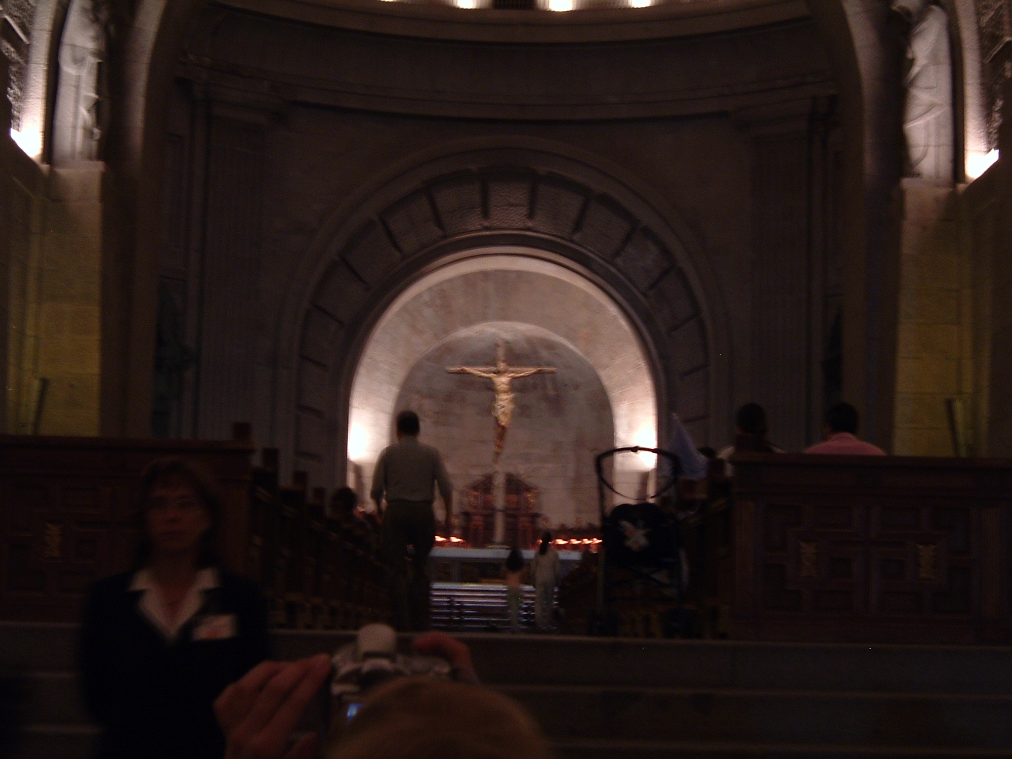pictures of actual cathedral in the valley of the fallen