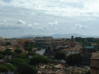 Colosseum from the Monument of Victor Emmanuel II