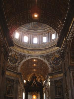 The ceiling
