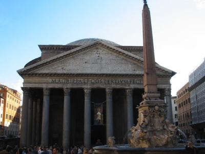 The Pantheon - Built between 120 and 125AD