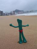 Gumby arrives in Brazil!