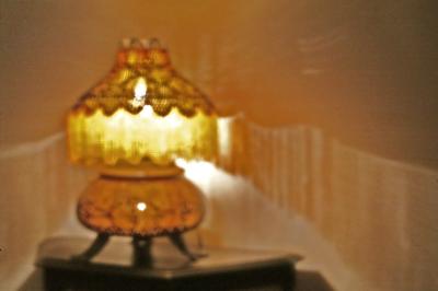 Pinhole Lamp Photograph with Maxxum 7D Photo Photography