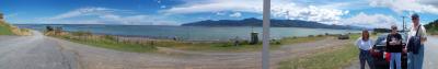 Panorama at Lake Ferry