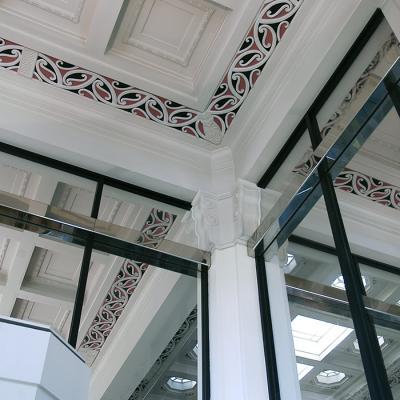 ASB Bank Details - Art Deco and Maori Motif