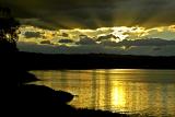 25 March 05 - Sunset Over  Ahuriri Lagoon