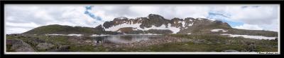 Full View of Dorothy Lake - Panorama
