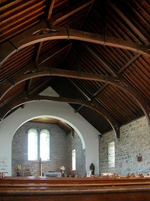 Kilronan Church (interior) - Inishmore Island (Aran Islands) (Co. Galway)