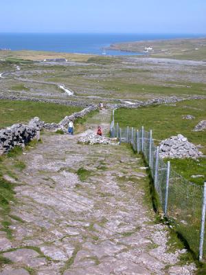 Access to Dn Aonghasa - Inishmore Island (Aran Islands) (Co. Galway)