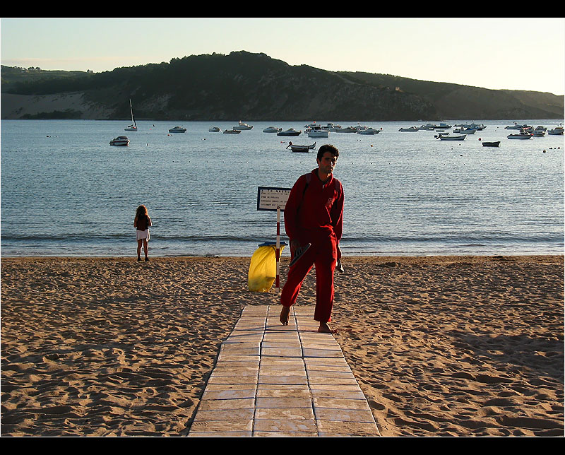 09.07.2004 ... End of another beach day ...