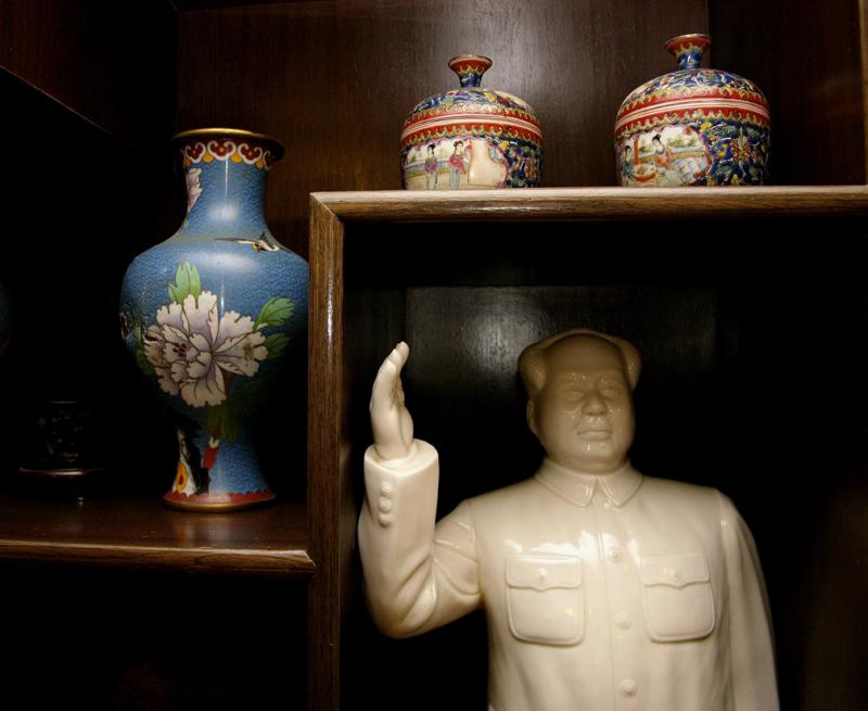 Mao and stuff, Beijing, China, 2004