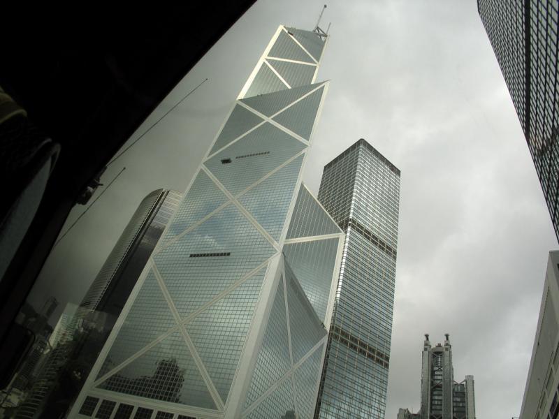 View from the bus, Hong Kong, China, 2004