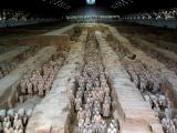 Underground army of terracotta warriors, Xian, China, 2004